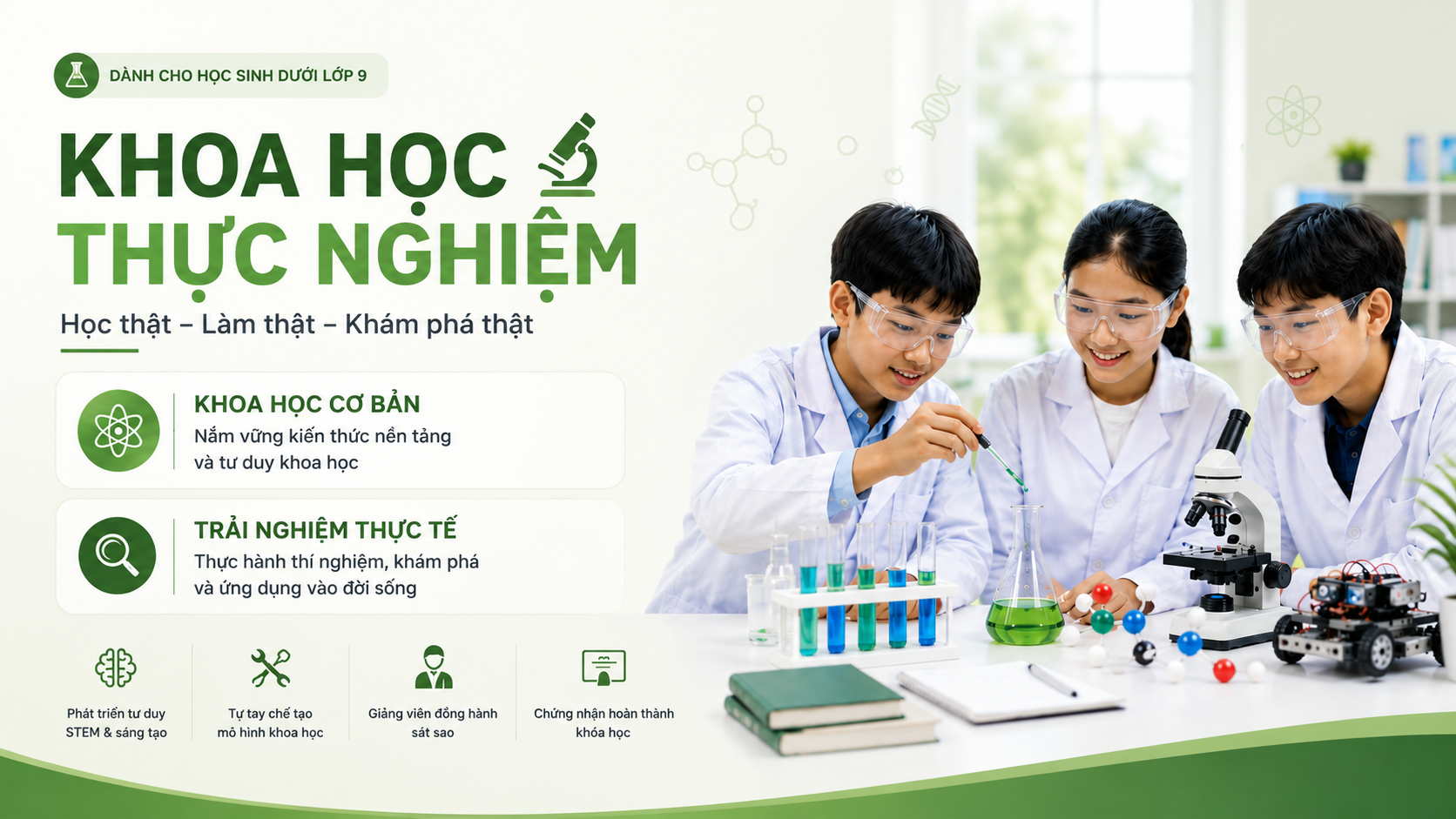 TeenLab Academy - Chinh Phục Tri Thức, Vững Bước Tương Lai